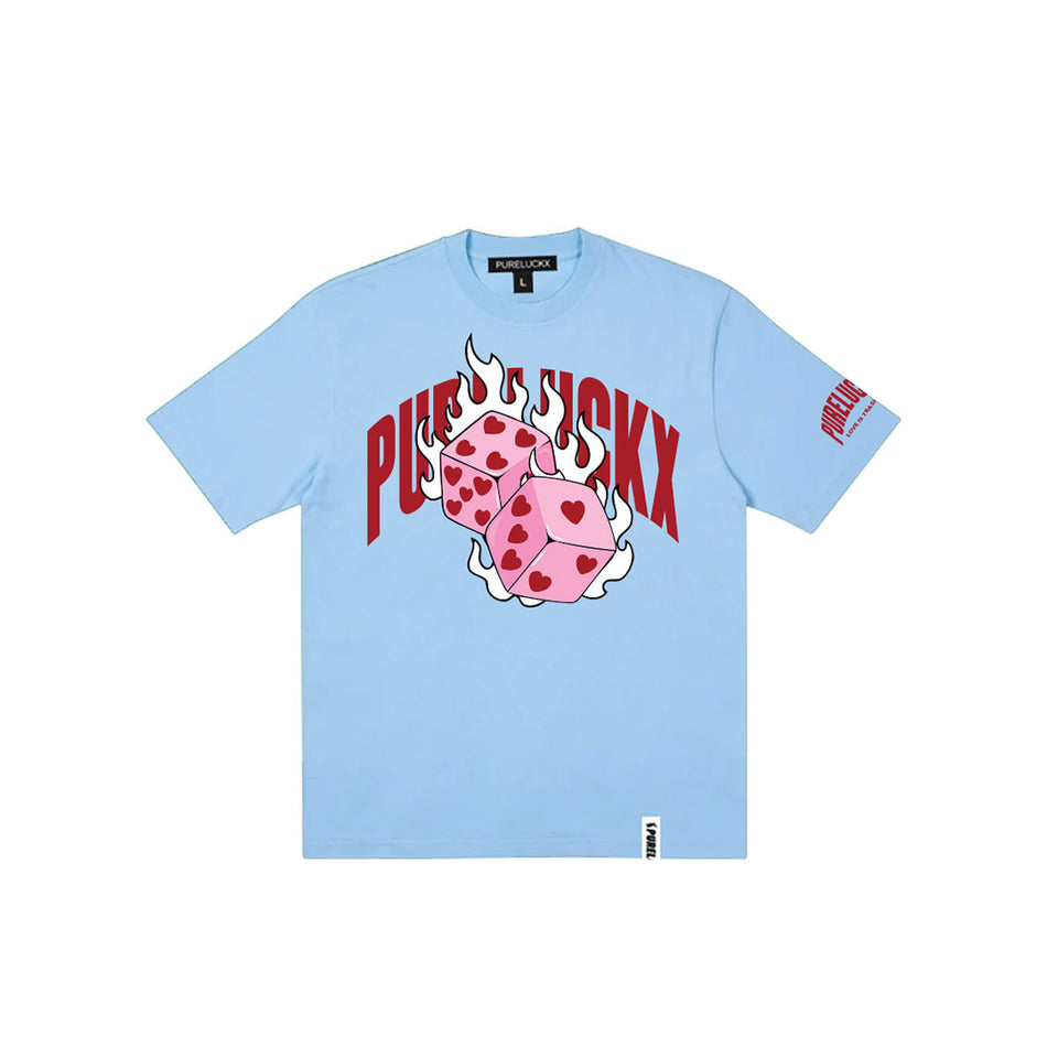 ROLLING LOVE T-SHIRT (SKY)