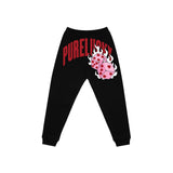 ROLLING LOVE SWEATPANTS (BLACK)