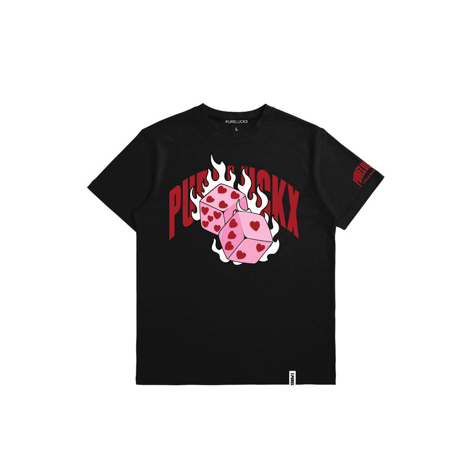 ROLLING LOVE T-SHIRT (BLACK)