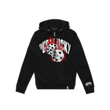 ROLLING LOVE ZIP UP HOODIE (BLACK)