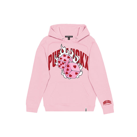 ROLLING LOVE HOODIE (PINK)