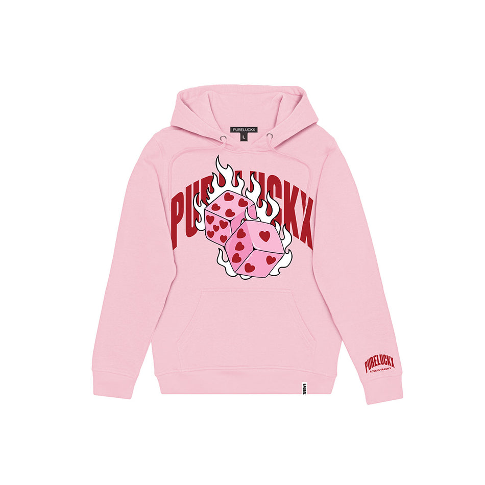 ROLLING LOVE HOODIE (PINK)