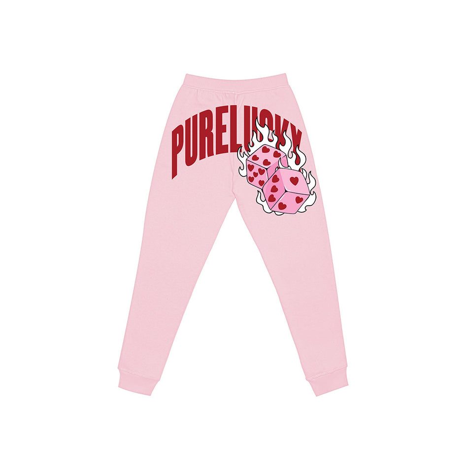 ROLLING LOVE SWEATPANTS (PINK)