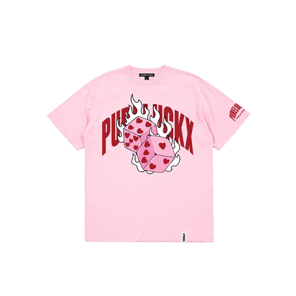 ROLLING LOVE T-SHIRT (PINK)