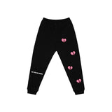 LA VIE EN ROSE SWEATPANTS (BLACK)