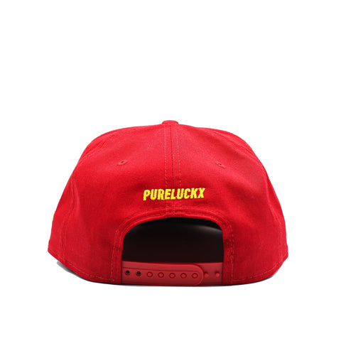 DPAB NEW ERA® SNAPBACK HAT [RED] - PURELUCKX Shop