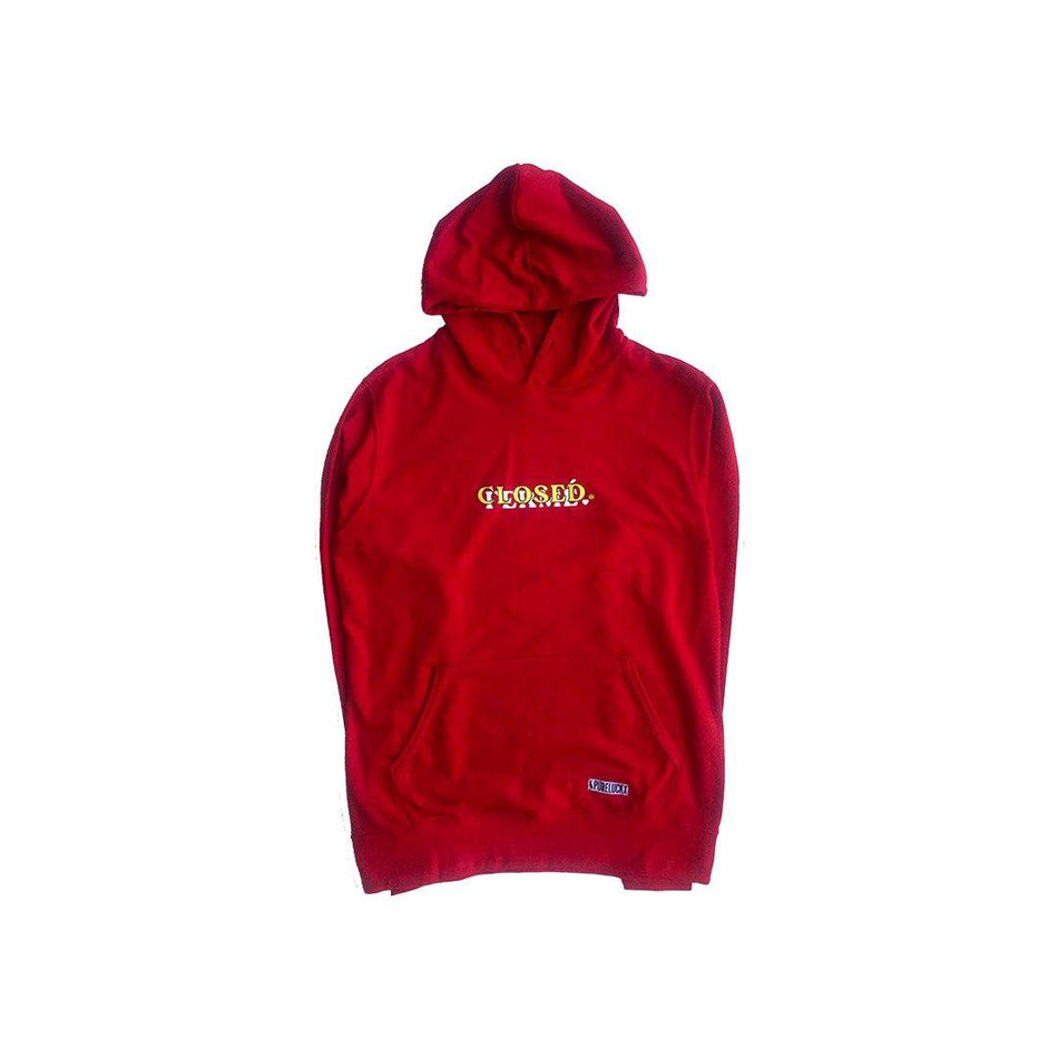CLOSED/FERME HOODIE [RED] - PURELUCKX Shop