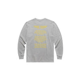 YOUNG & PURE LONG SLEEVE [GREY] - PURELUCKX Shop
